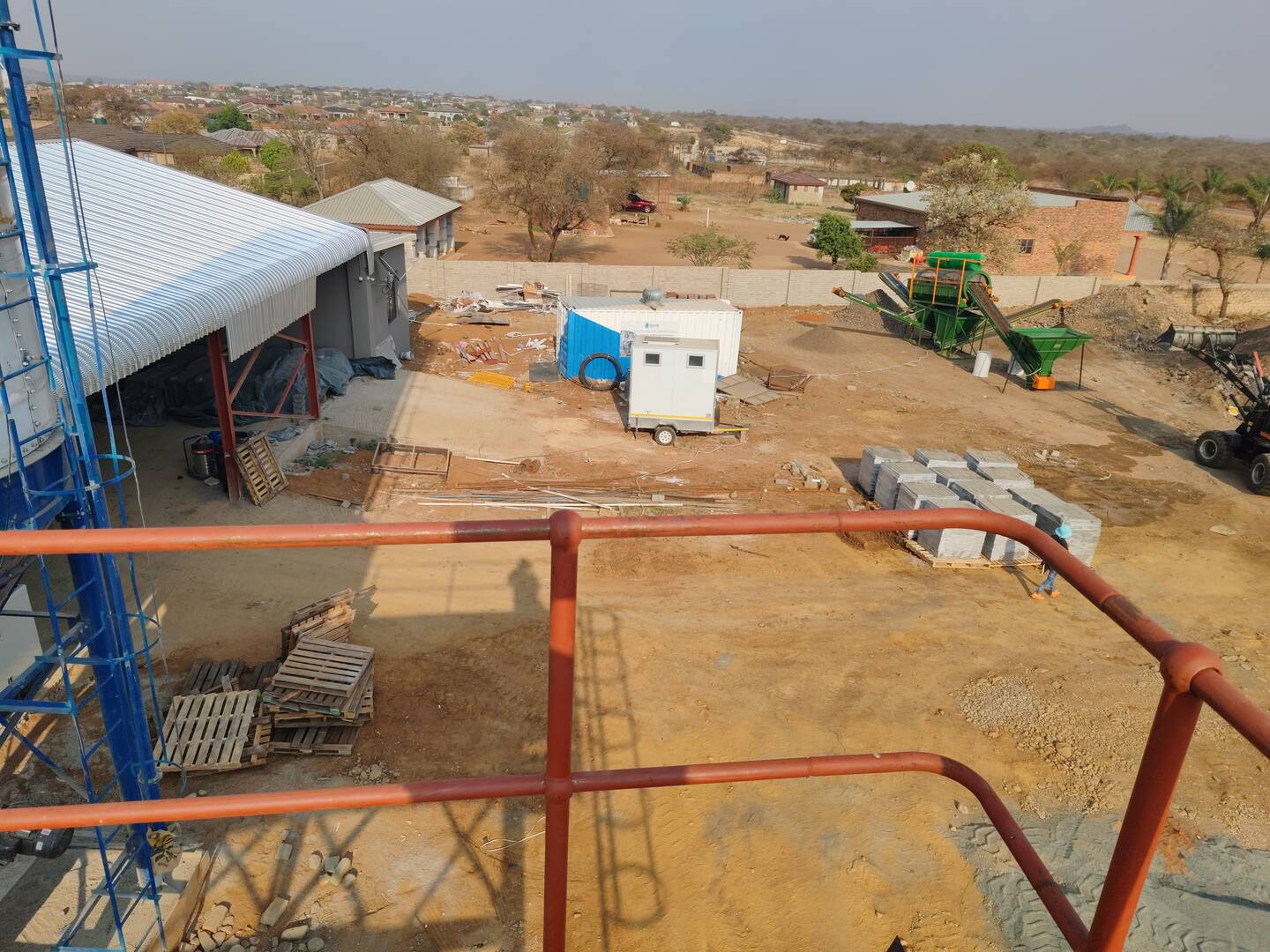 Community impact aerial view