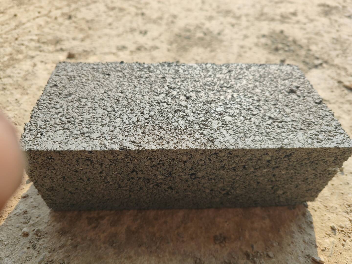 Mavuni high-quality concrete bricks closeup - Limpopo building materials