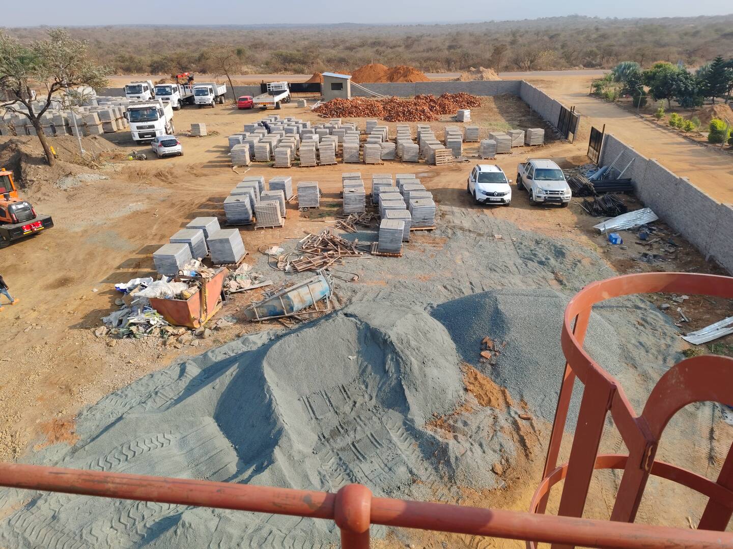 Tshathogwe community aerial view