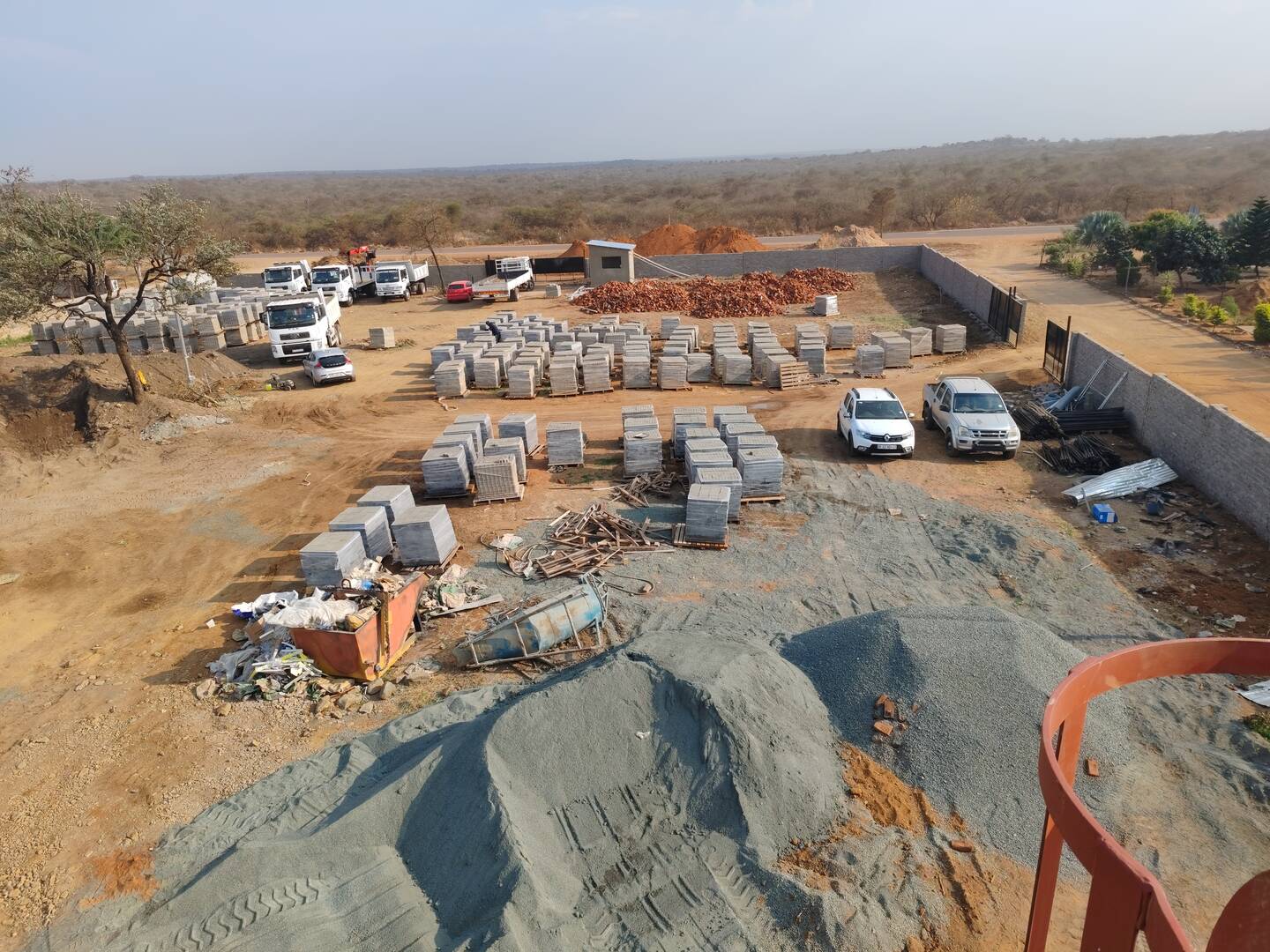 Mavuni team members at work